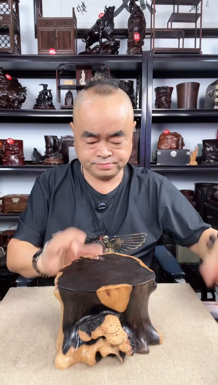 木瑕疵928老李红木工艺品