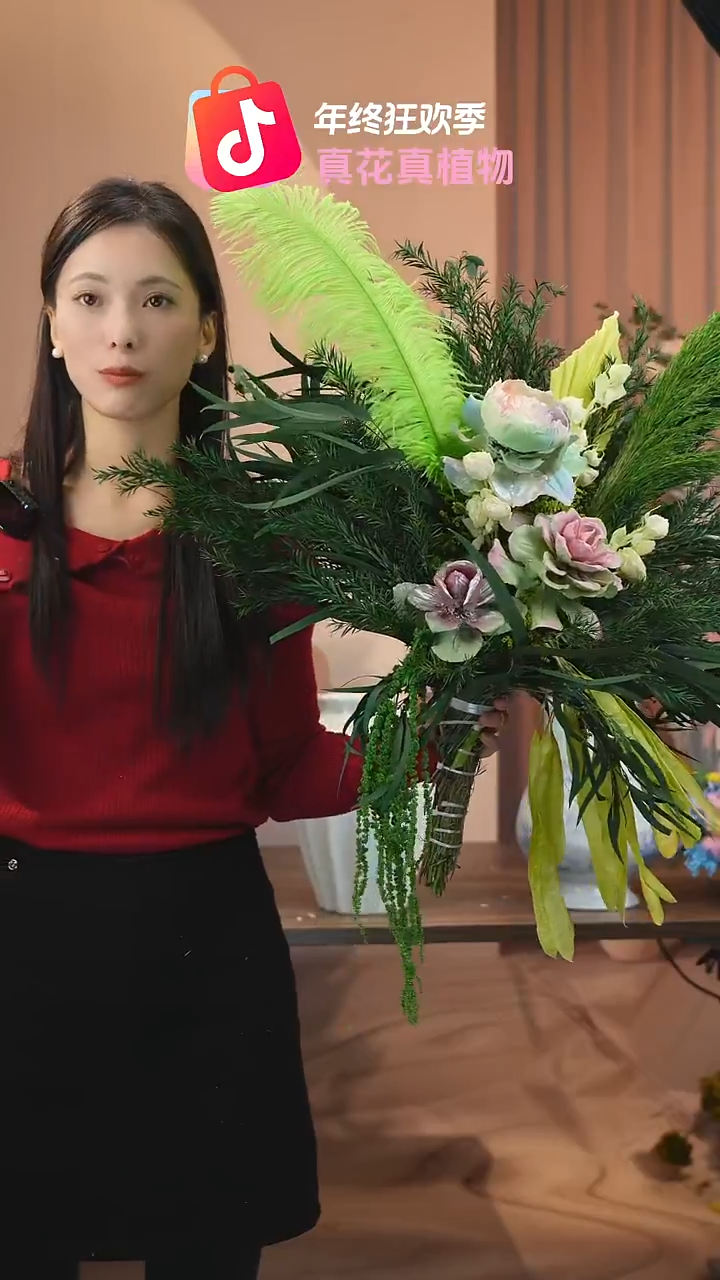藤：单花束不带花瓶