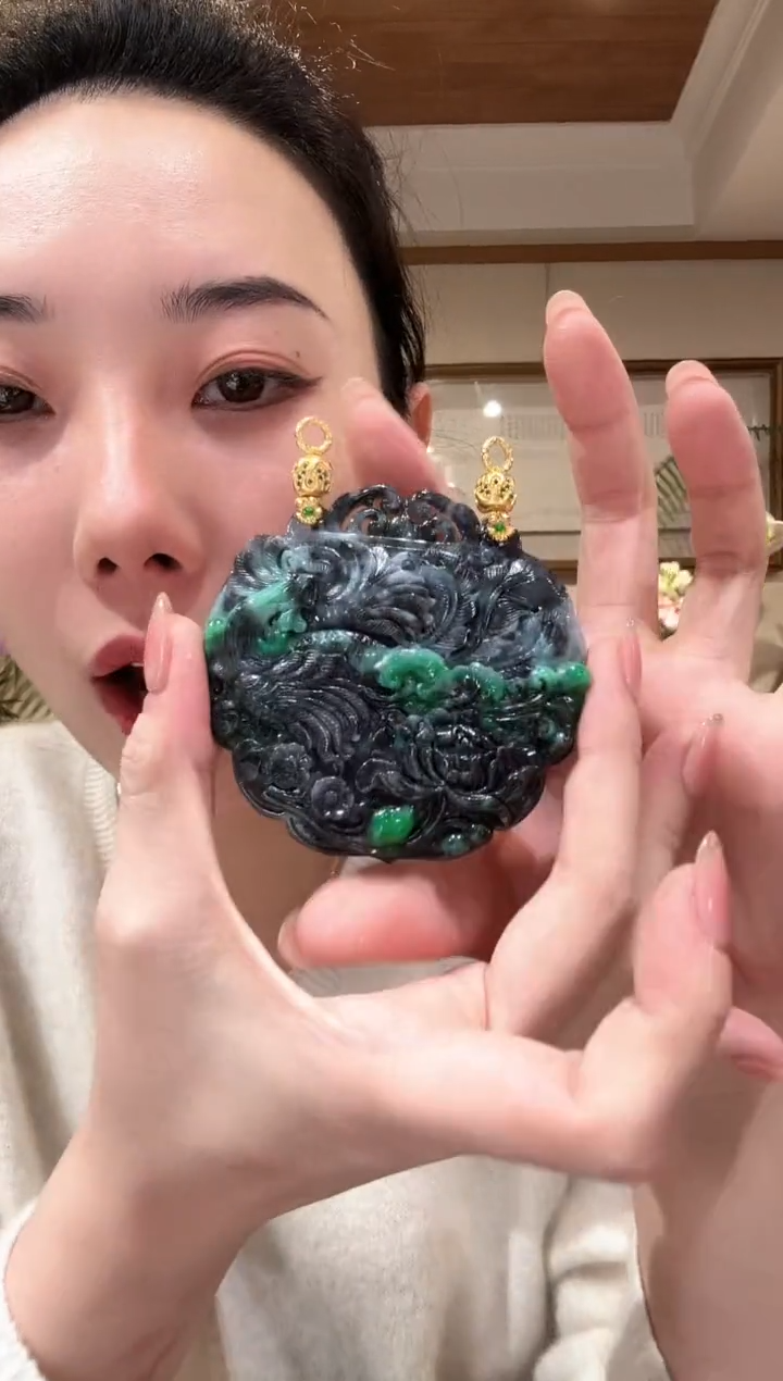 【闪购商品】翡翠颈饰未镶嵌国风