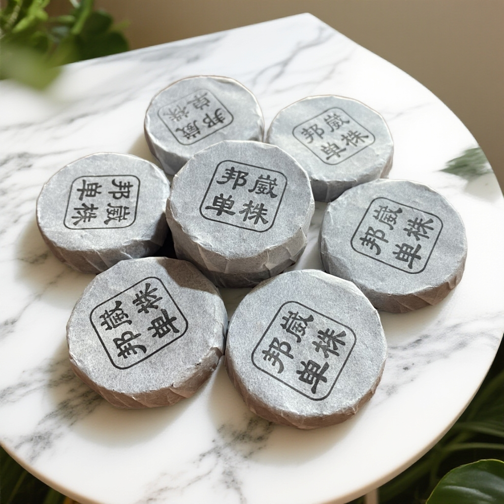 2025年 邦崴单株 小玉饼 8克/粒 普洱茶 生茶