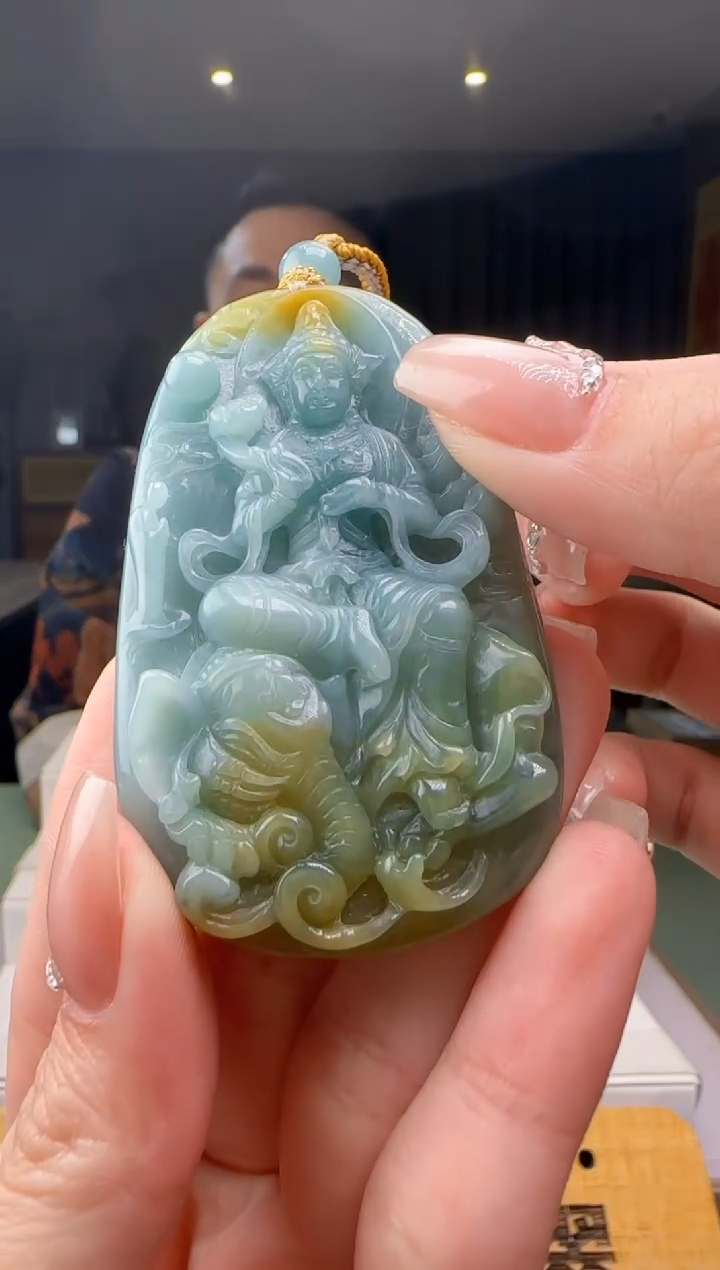 【闪购商品】翡翠吊坠(不含链)未镶嵌CC@@960Q3J11354