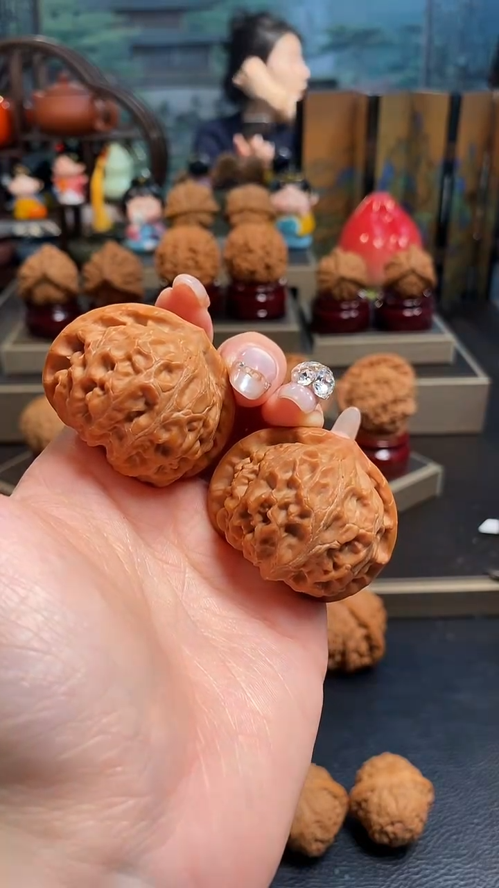 【闪购商品】文玩核桃吊坠H344宫灯43