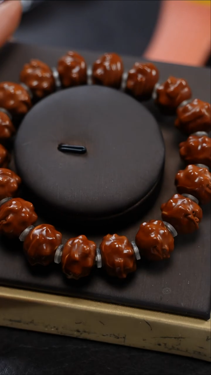 手串/手链橄榄核九林核雕文玩作品