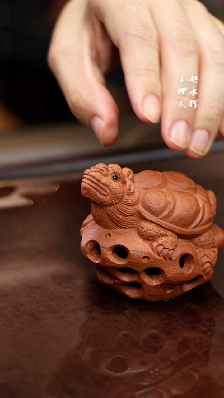 紫砂茶宠紫砂龙龟