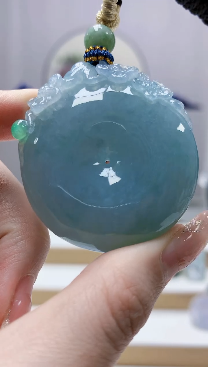 未镶嵌定制翡翠5028jw-毛货挂件83