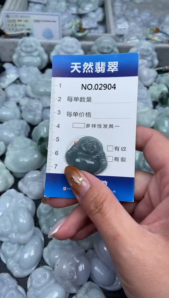 颈饰未镶嵌翡翠纯天然A货翡翠2904