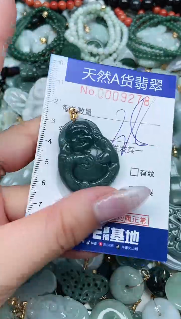【闪购商品】翡翠吊坠(不含链)未镶嵌翡翠