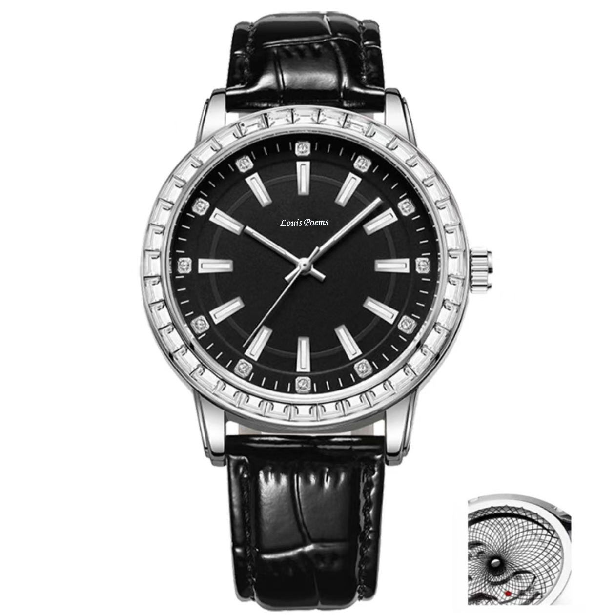 【云仓现发】极光新款男士轻奢个性腕表-S