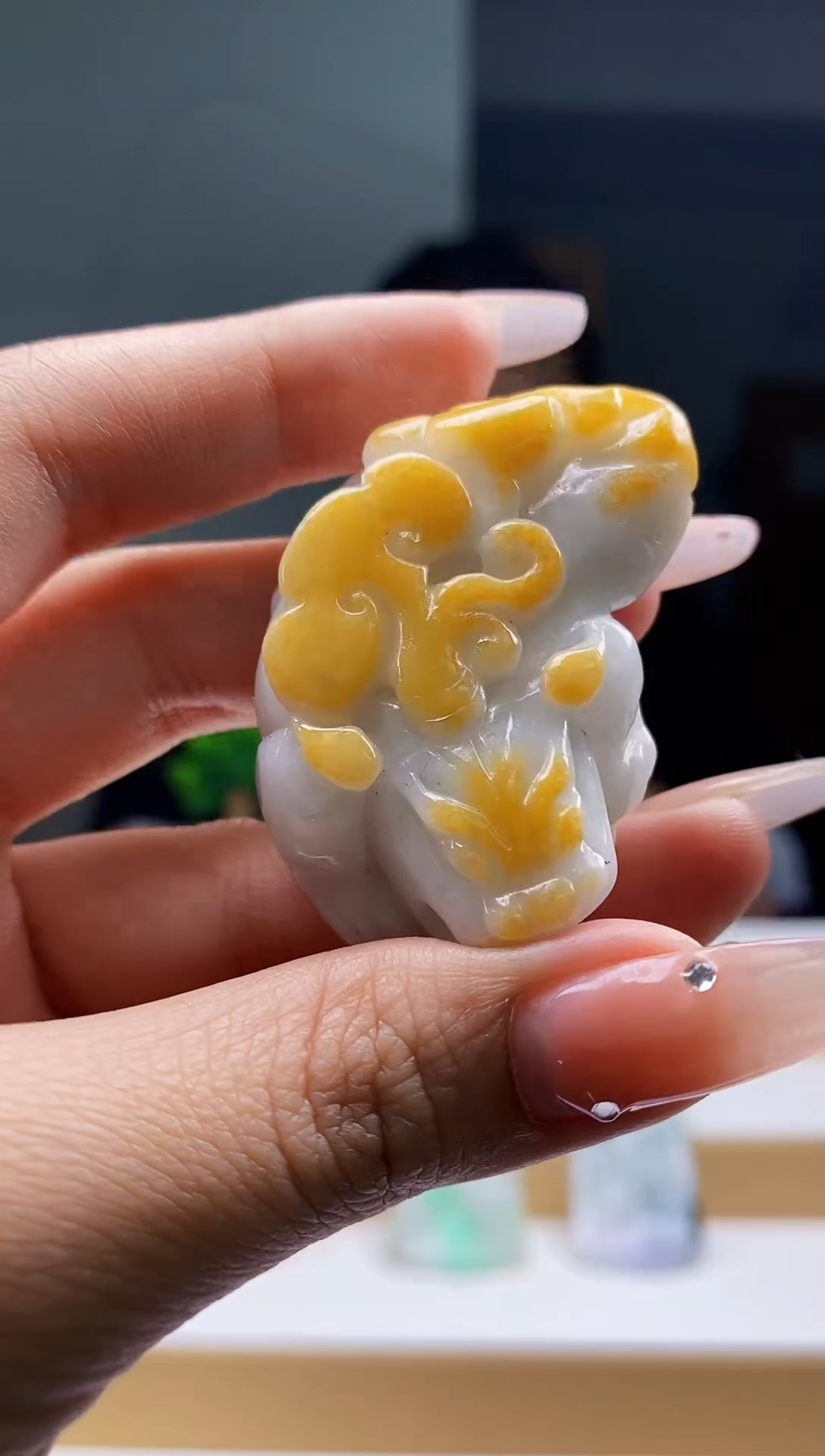 翡翠未镶嵌颈饰翡翠A货