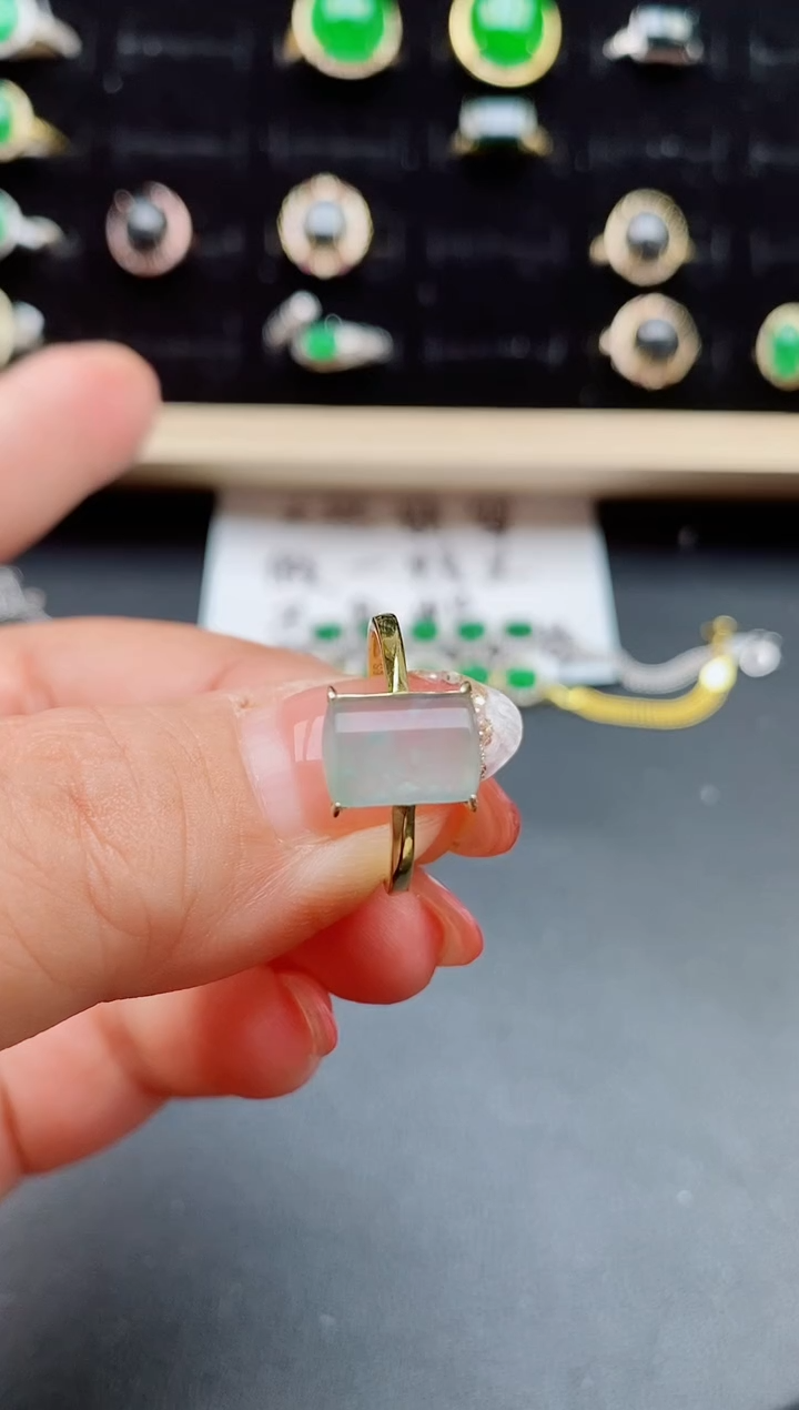 【闪购商品】翡翠戒指银S925镶嵌212121