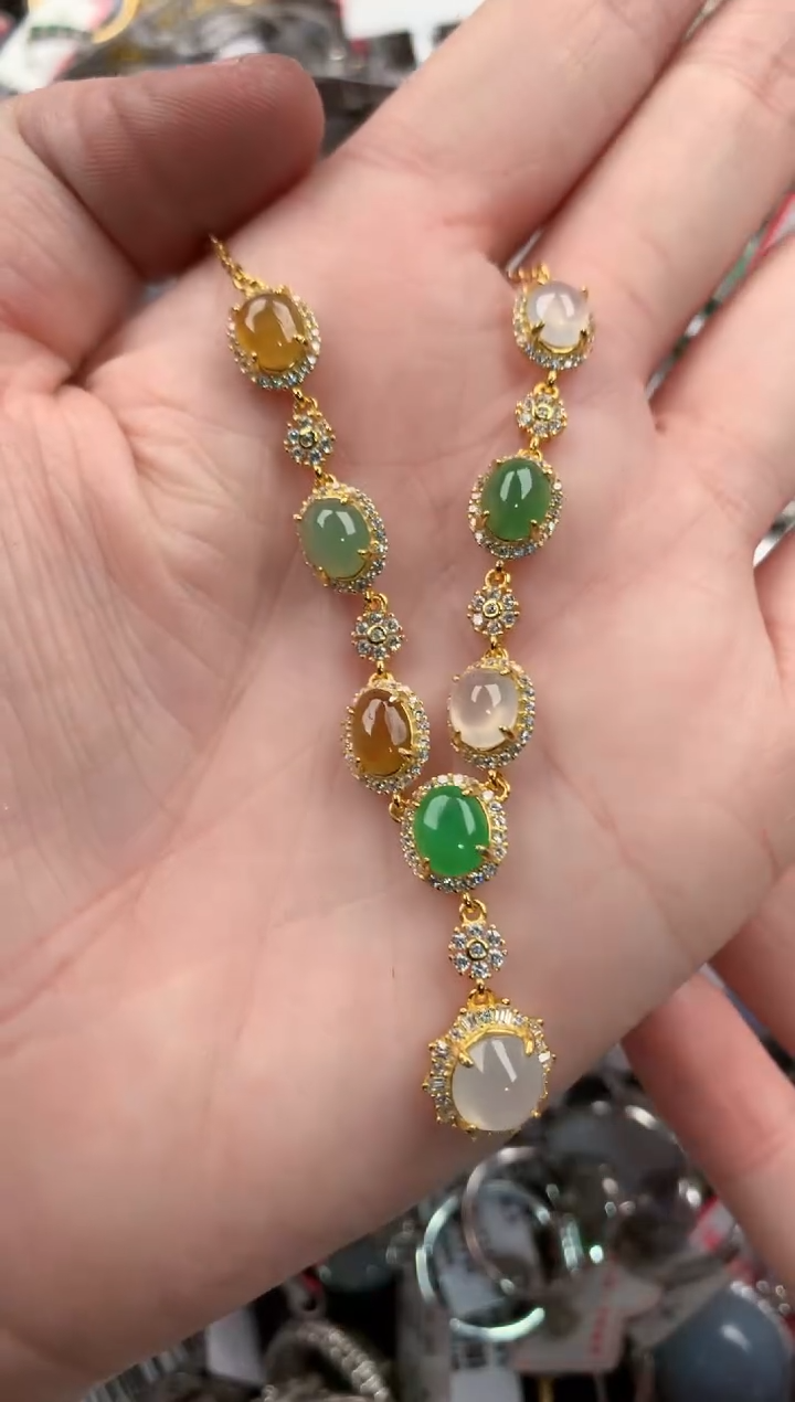 银S925镶嵌戒指翡翠121212----4