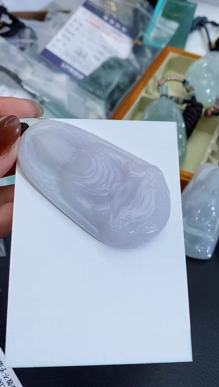 颈饰未镶嵌翡翠缅甸天然翡翠