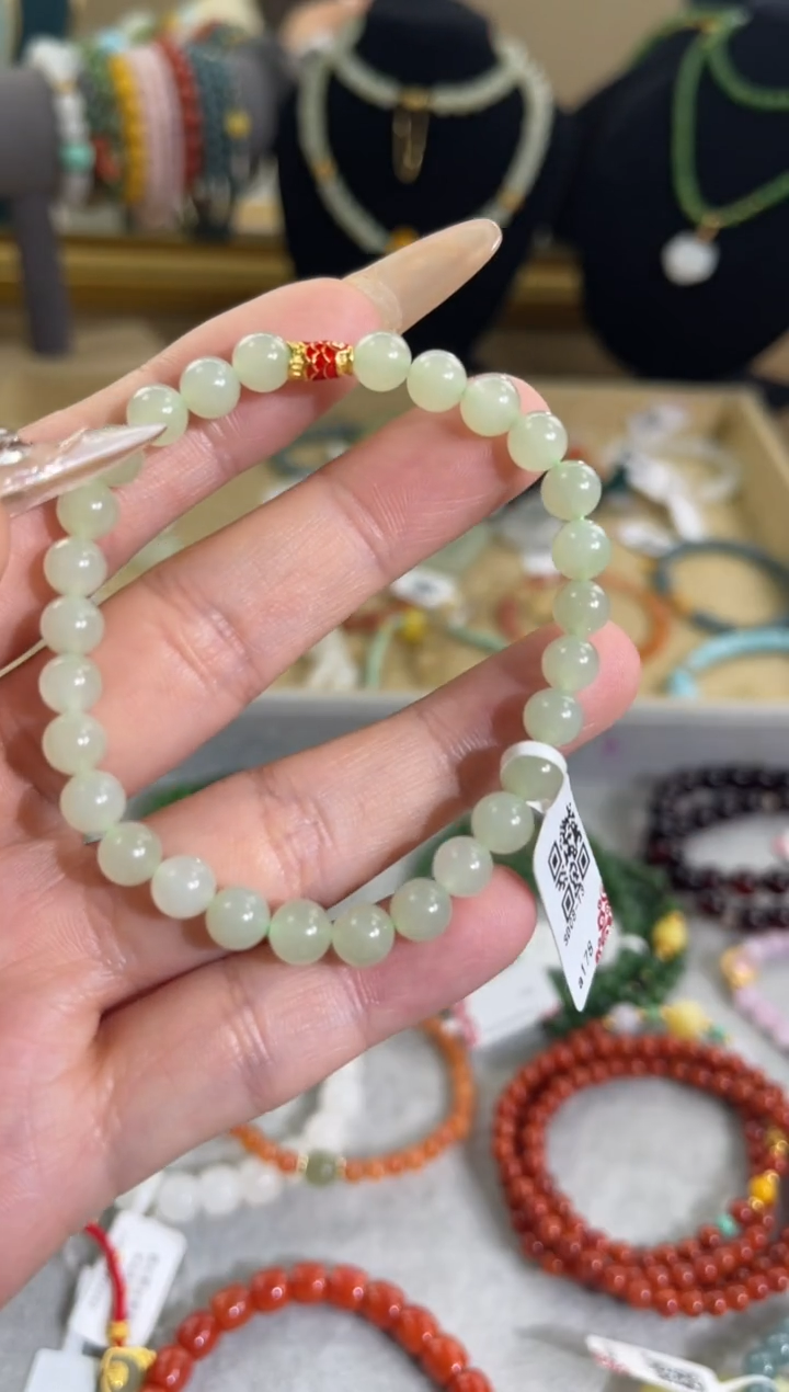 【闪购商品】和田玉手串未镶嵌sj