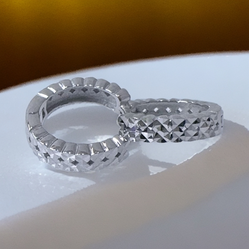 熙冉金珠宝铂金Pt950时尚耳饰