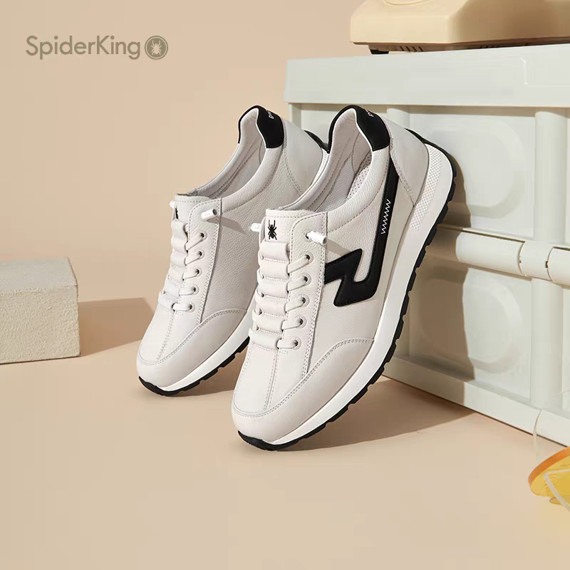 系带减震板鞋民族风时尚休闲鞋男款潮流时尚男鞋