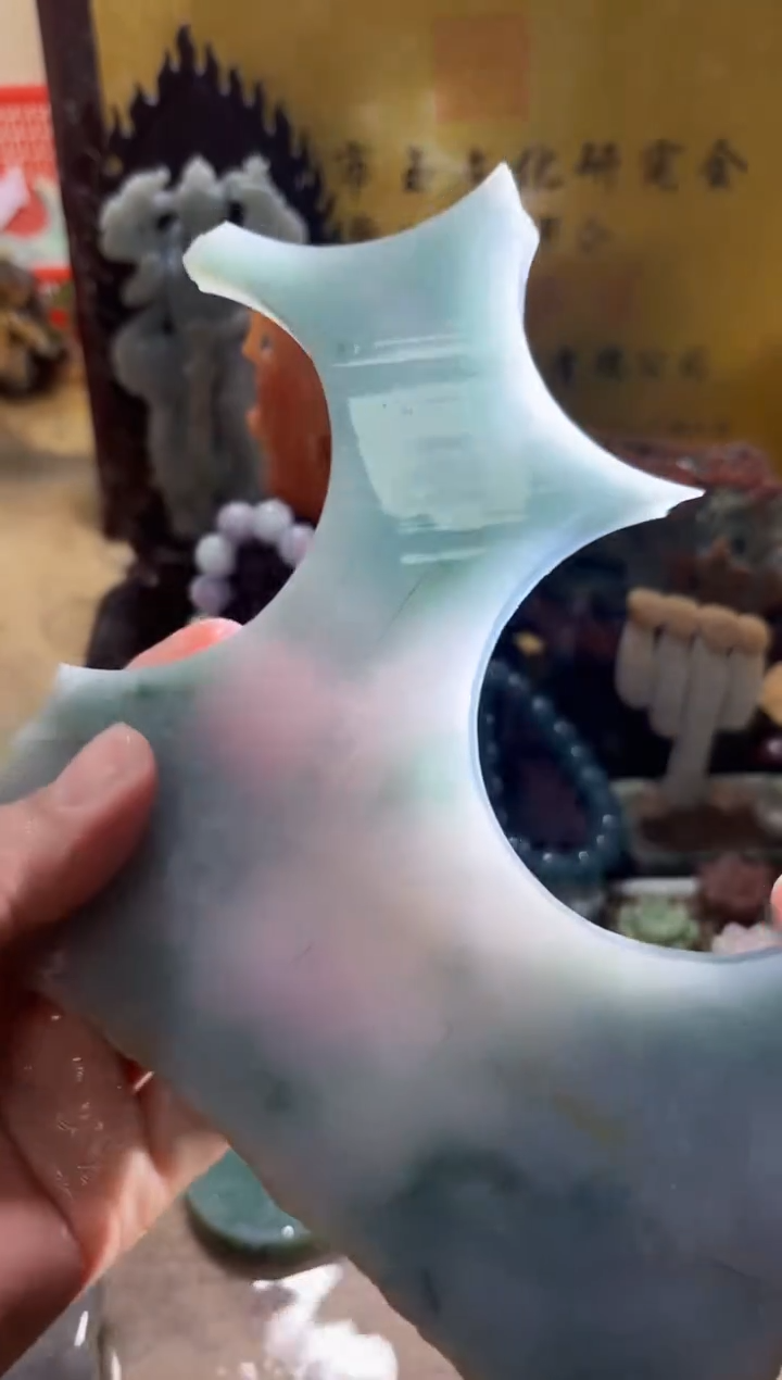 未镶嵌挂件翡翠A货常星8110