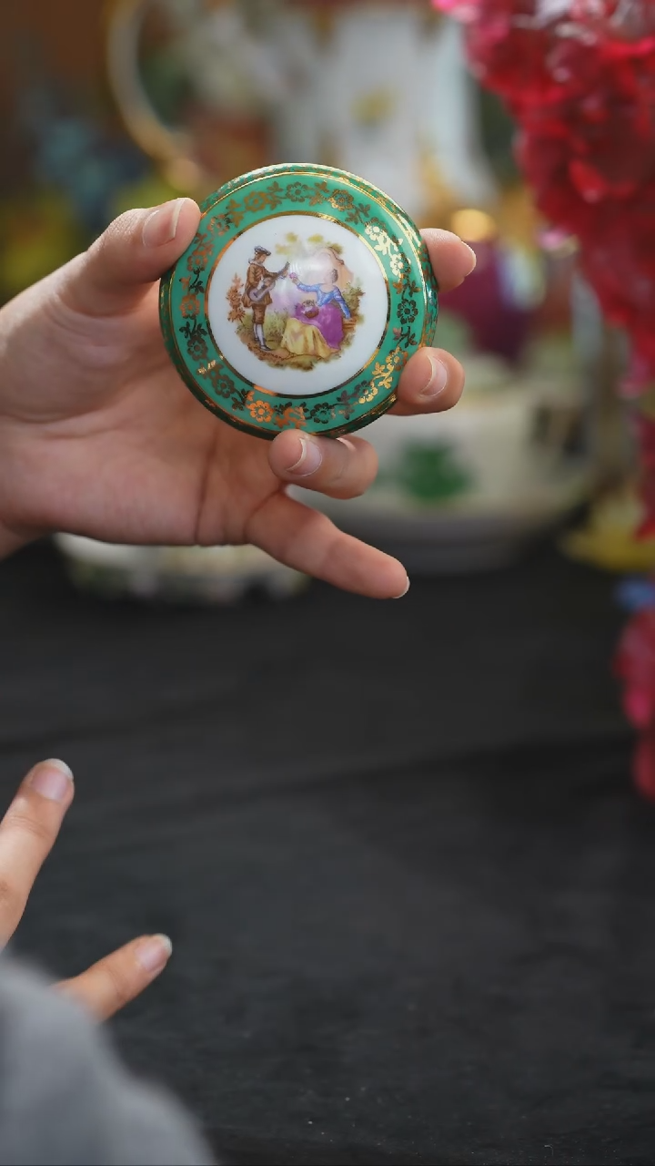 【闪购商品】摆件米多家中古瓷器如图所示3563