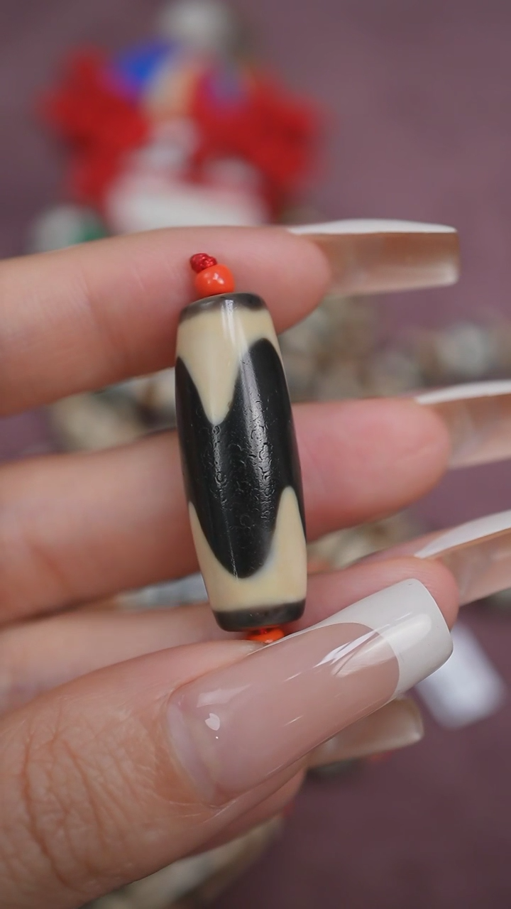 【闪购商品】玛瑙/玉髓颈饰未镶嵌蚀花玛瑙珠定制编绳