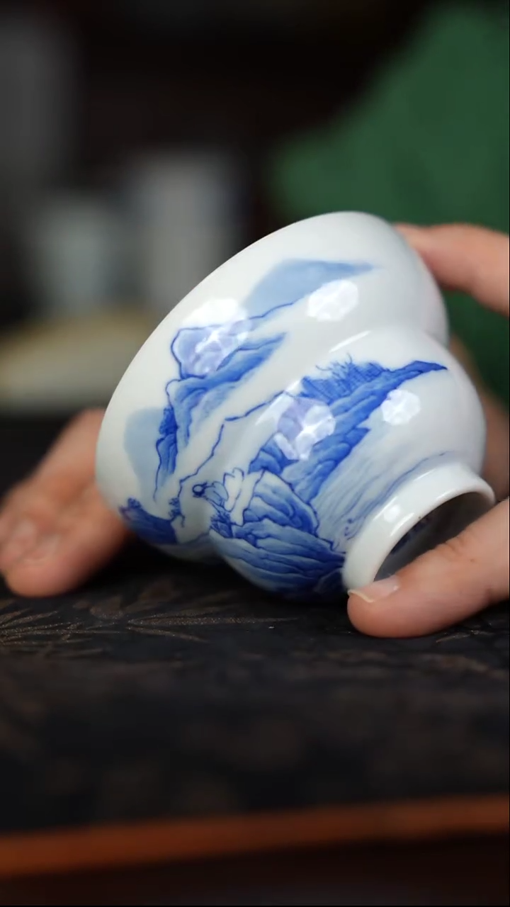 摆件瓷景德镇精品陶瓷茶器