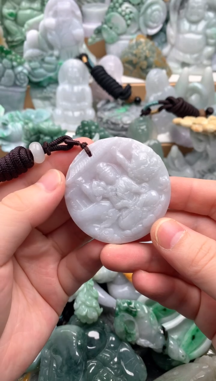 吊坠(不含链)未镶嵌翡翠1