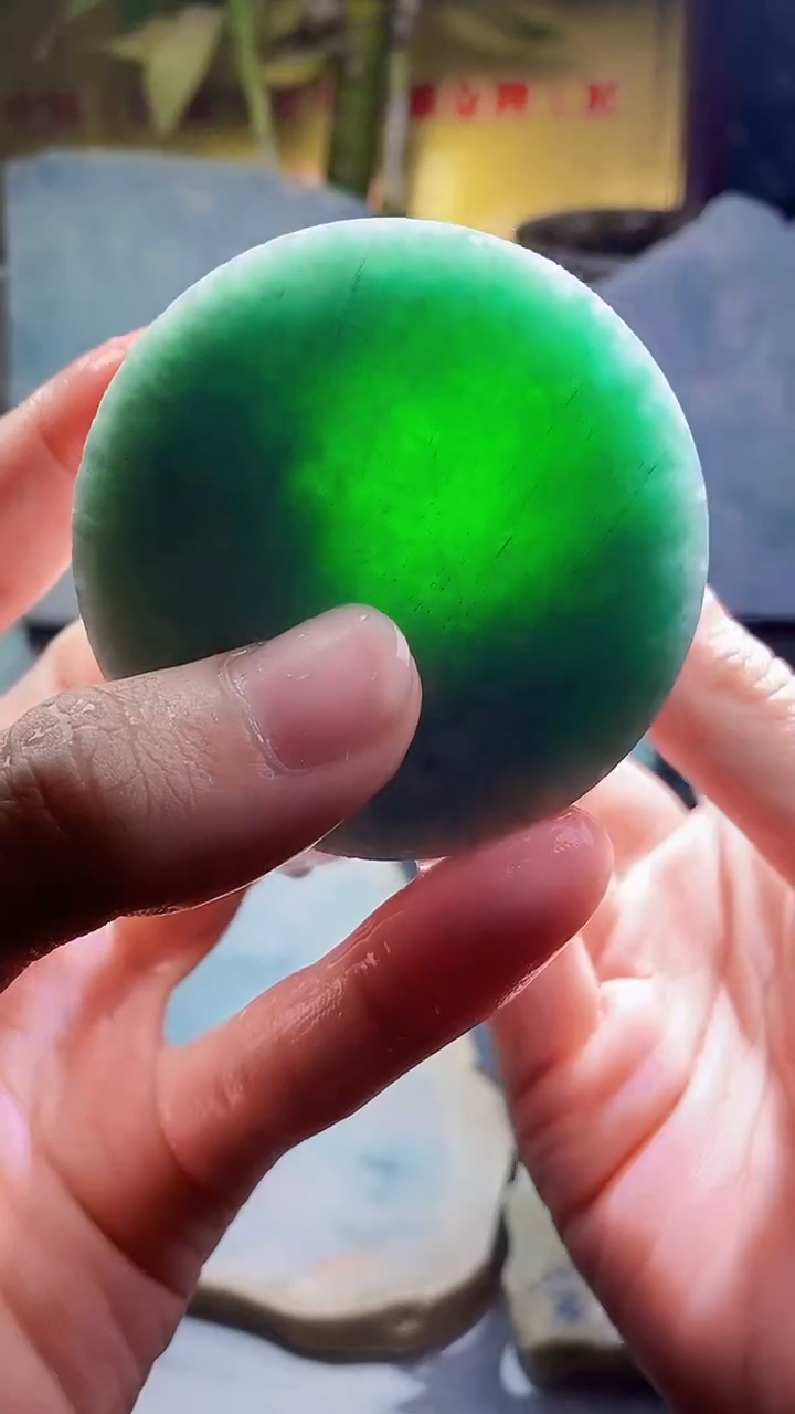 未镶嵌挂件翡翠小雨431