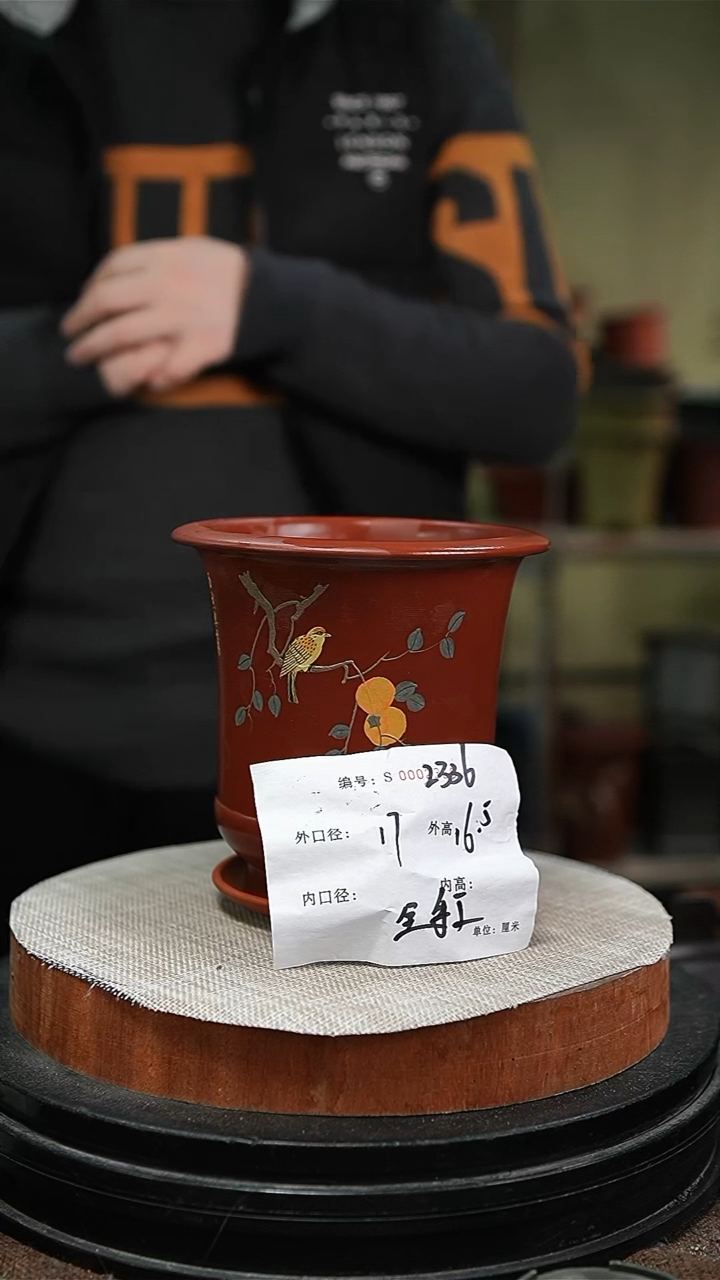 【闪购商品】紫砂花盆紫砂花盆2336+z
