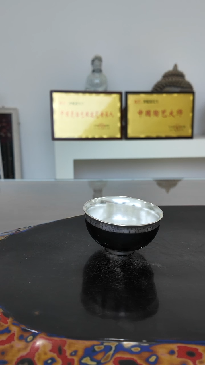 何赋森甄选——陶瓷银杯