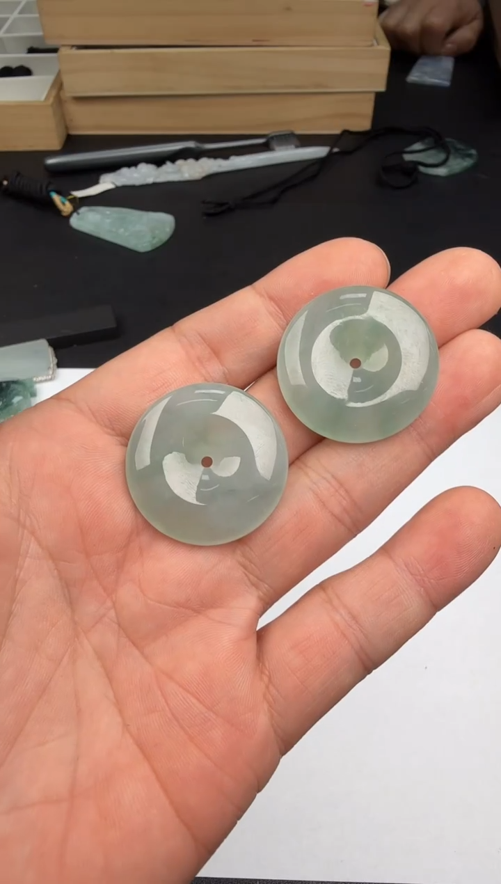 吊坠(不含链)未镶嵌翡翠翡翠饰品（多样性发货一件）-277