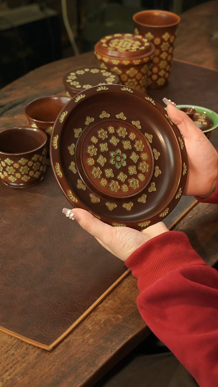 【闪购商品】瓷片李斌 宝相系列  大壶承