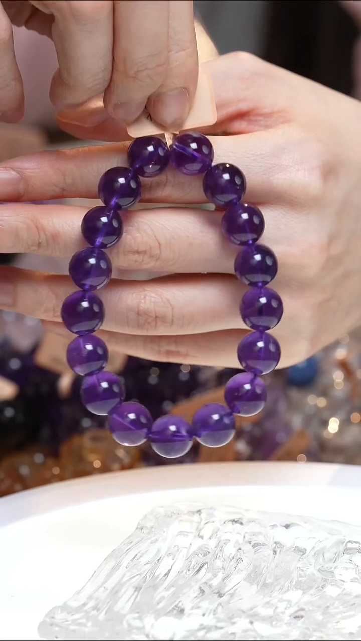 未镶嵌手串水晶紫水晶手串·DM0025DEC934L007