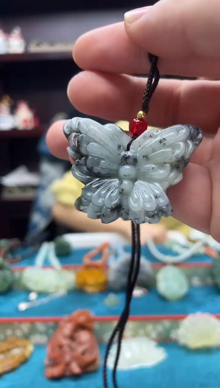 未镶嵌岫玉吊坠·