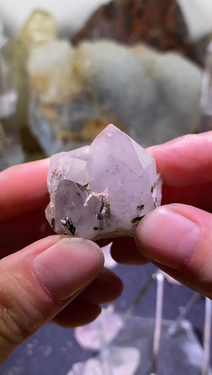 未镶嵌珠宝半成品水晶39号四川美姑超七花园水晶