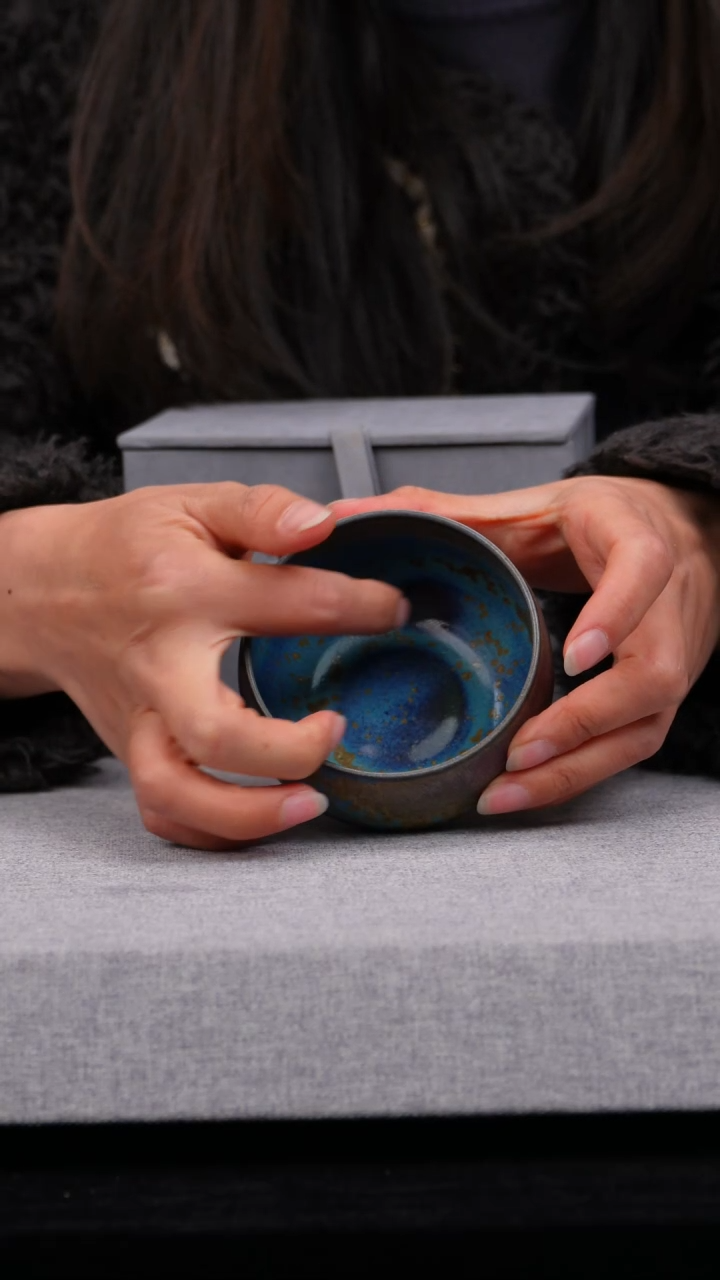 【闪购商品】瓷片018有老师钧瓷一月十三