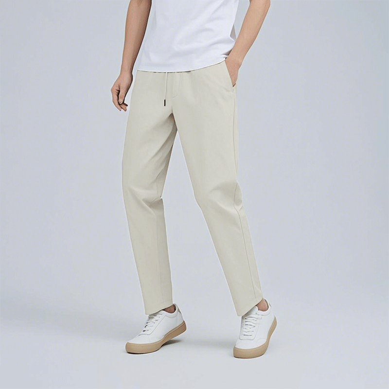 【自制】2025夏季新款时尚帅气中青年商务休闲裤速干百搭潮