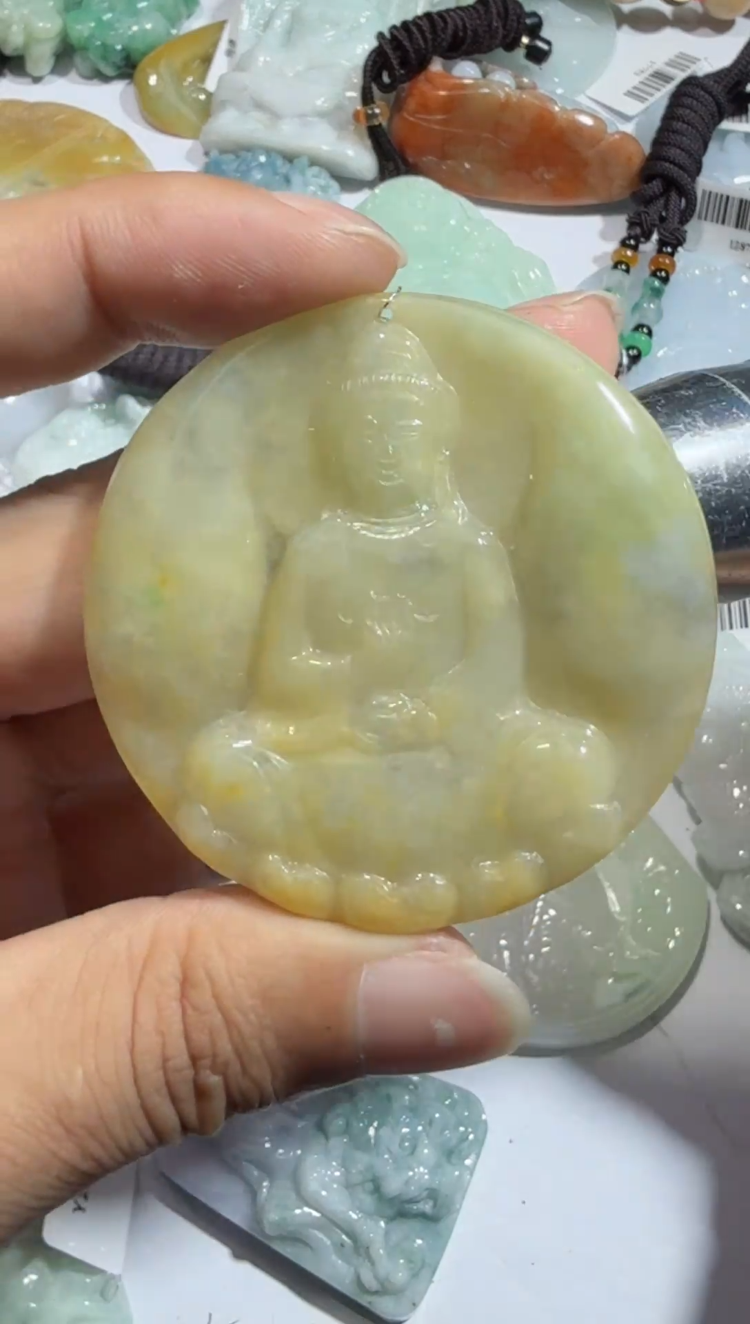 【闪购商品】翡翠颈饰未镶嵌00001430