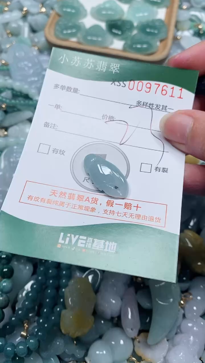 【闪购商品】翡翠颈饰未镶嵌闪购商品0097611