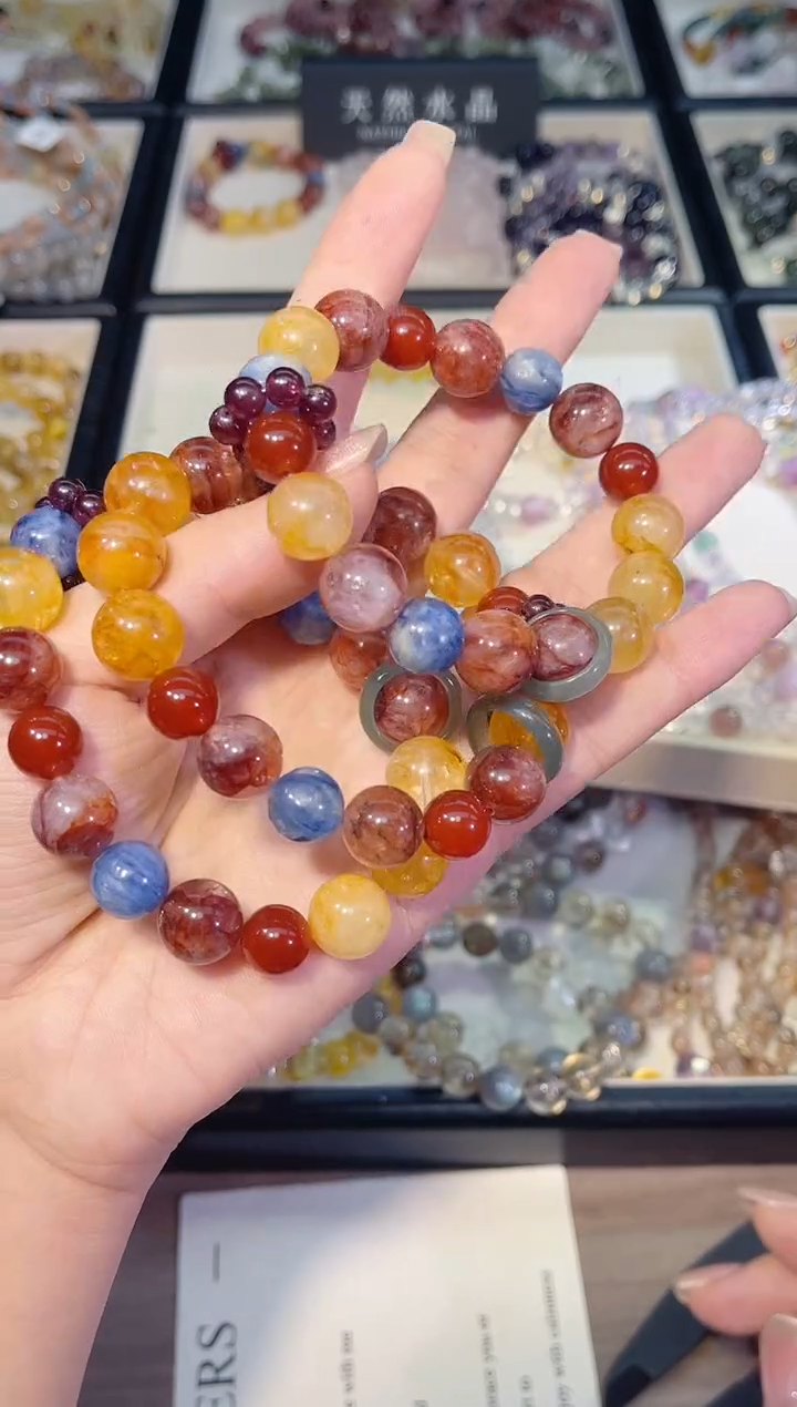 未镶嵌手串水晶敦煌多宝