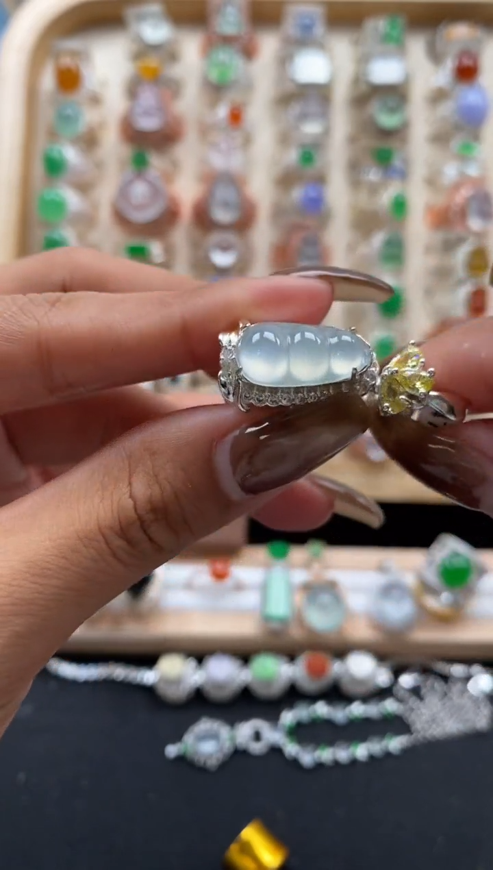 未镶嵌戒指翡翠缅甸天然a货翡翠