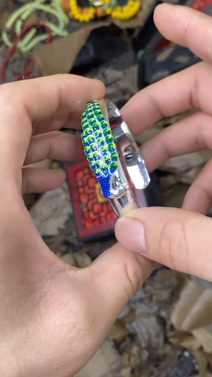 手串海棠瓷器（无礼盒）@@SP379