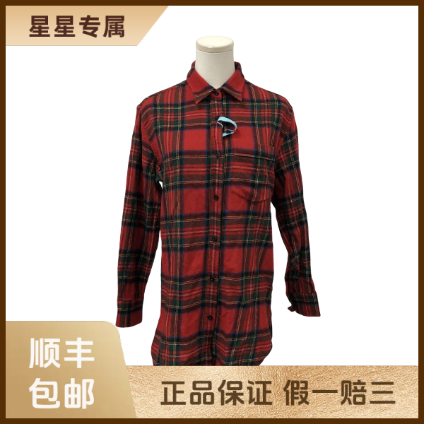 妃鱼/博柏利/羊毛/衬衫/95新/星3/18