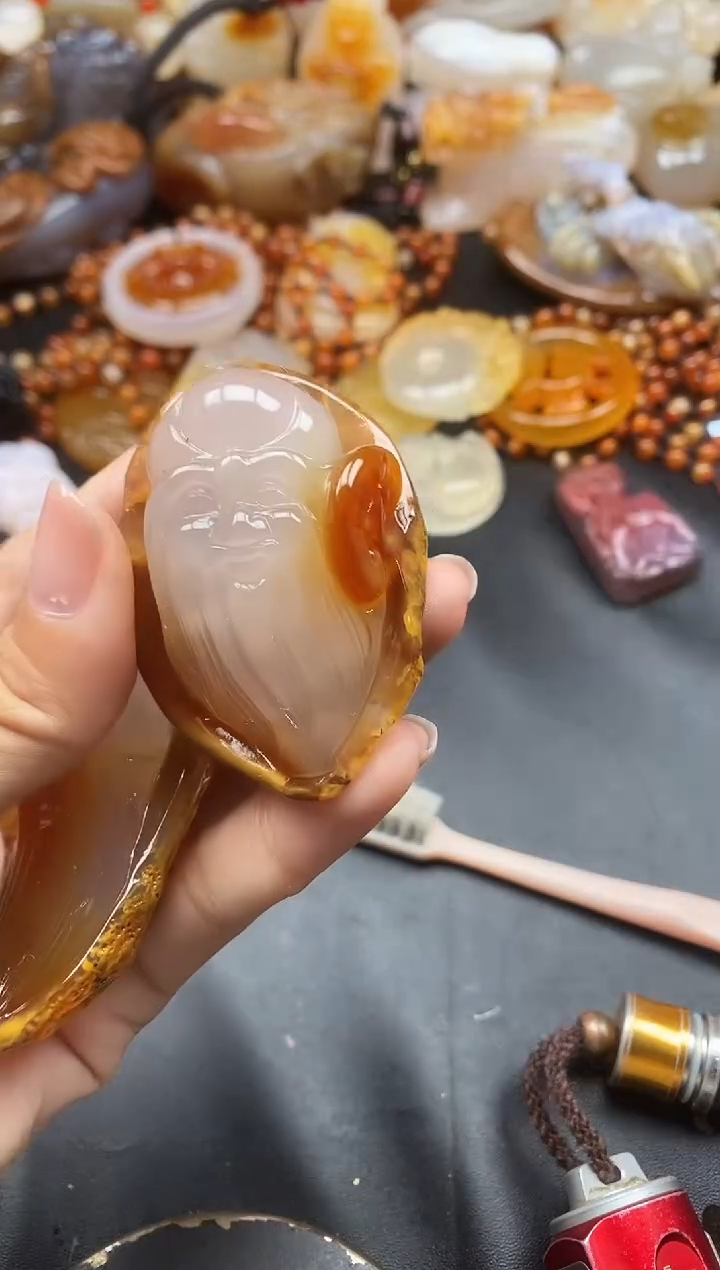 未镶嵌1玛瑙/玉髓宝**姥ll