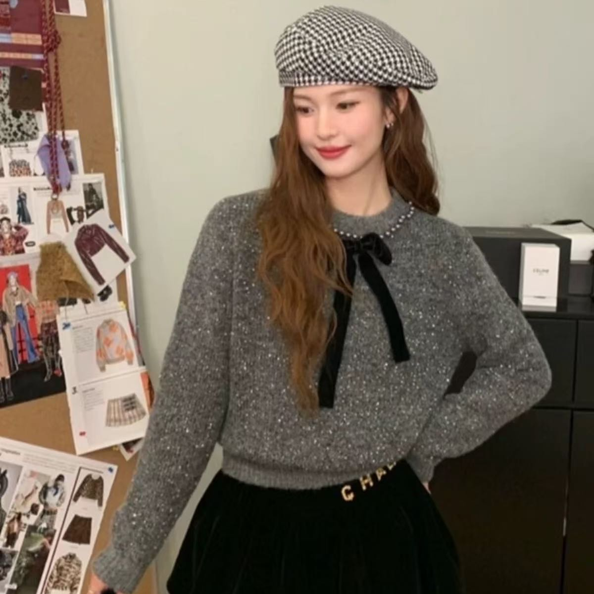 G衣长58    941【春庭雪】毛衣