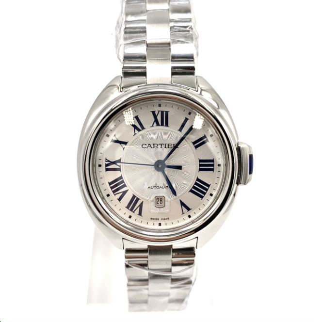 99新 Cartier/卡地亚 钥匙/精钢/自动机械/表径31mm/女表