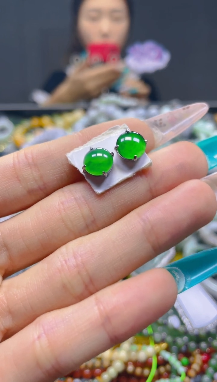 颈饰未镶嵌翡翠/G/翡翠A货，一件也是批发价