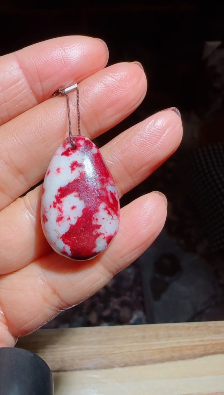 天然辰砂朱砂吊坠83
