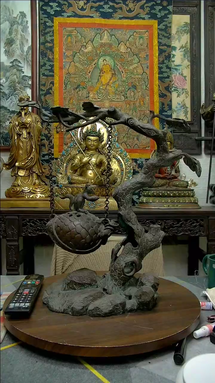 【闪购商品】吊炉铜像造像收藏造像