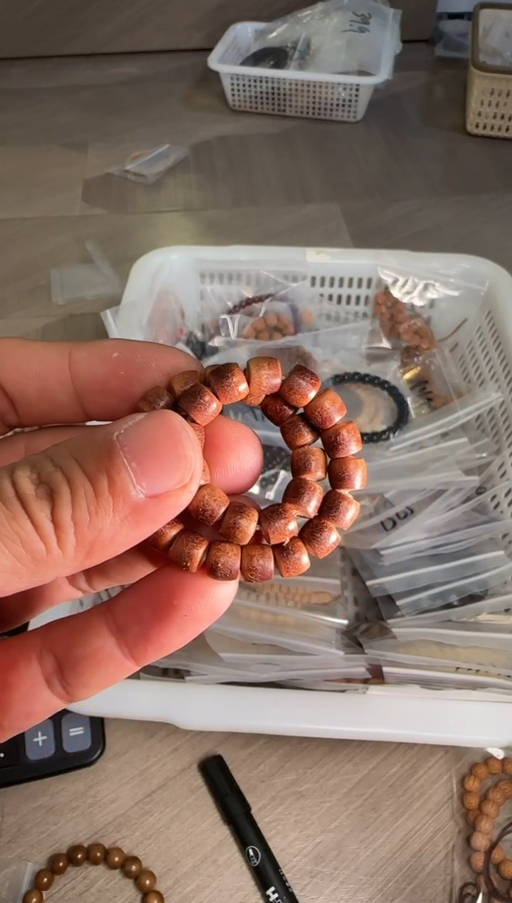 手串草珠菩提栎木安个皮珠