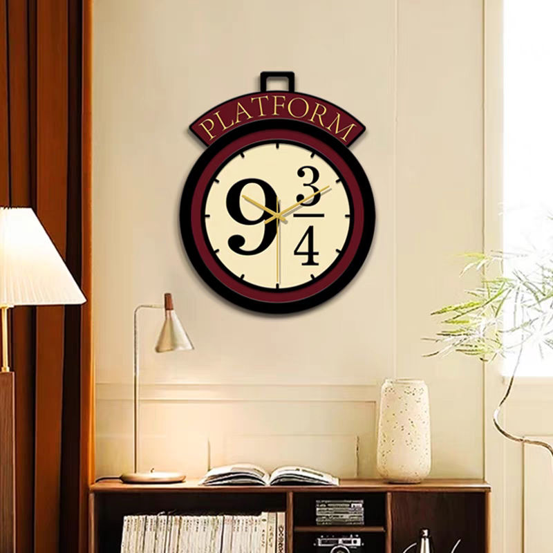 可爱米妮家用装饰挂钟客厅挂墙钟表儿童房网红房间布置用品21