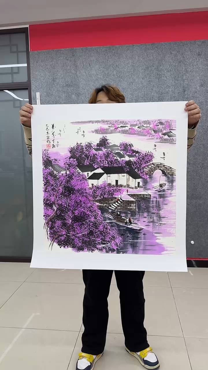 【闪购商品】国画梁东安手绘国画