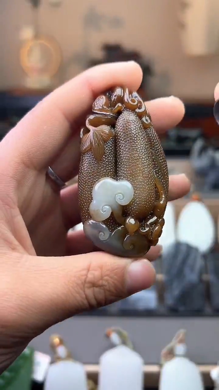 【闪购商品】和田玉把件未镶嵌吊坠